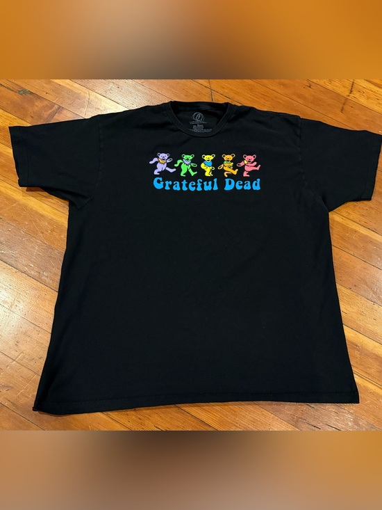 Grateful Dead Other - Grateful Dead Black Tee with Dancing Bears